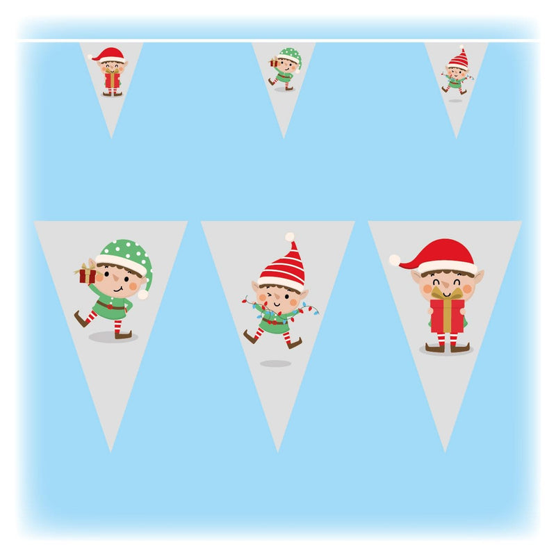 Christmas Elves Bunting