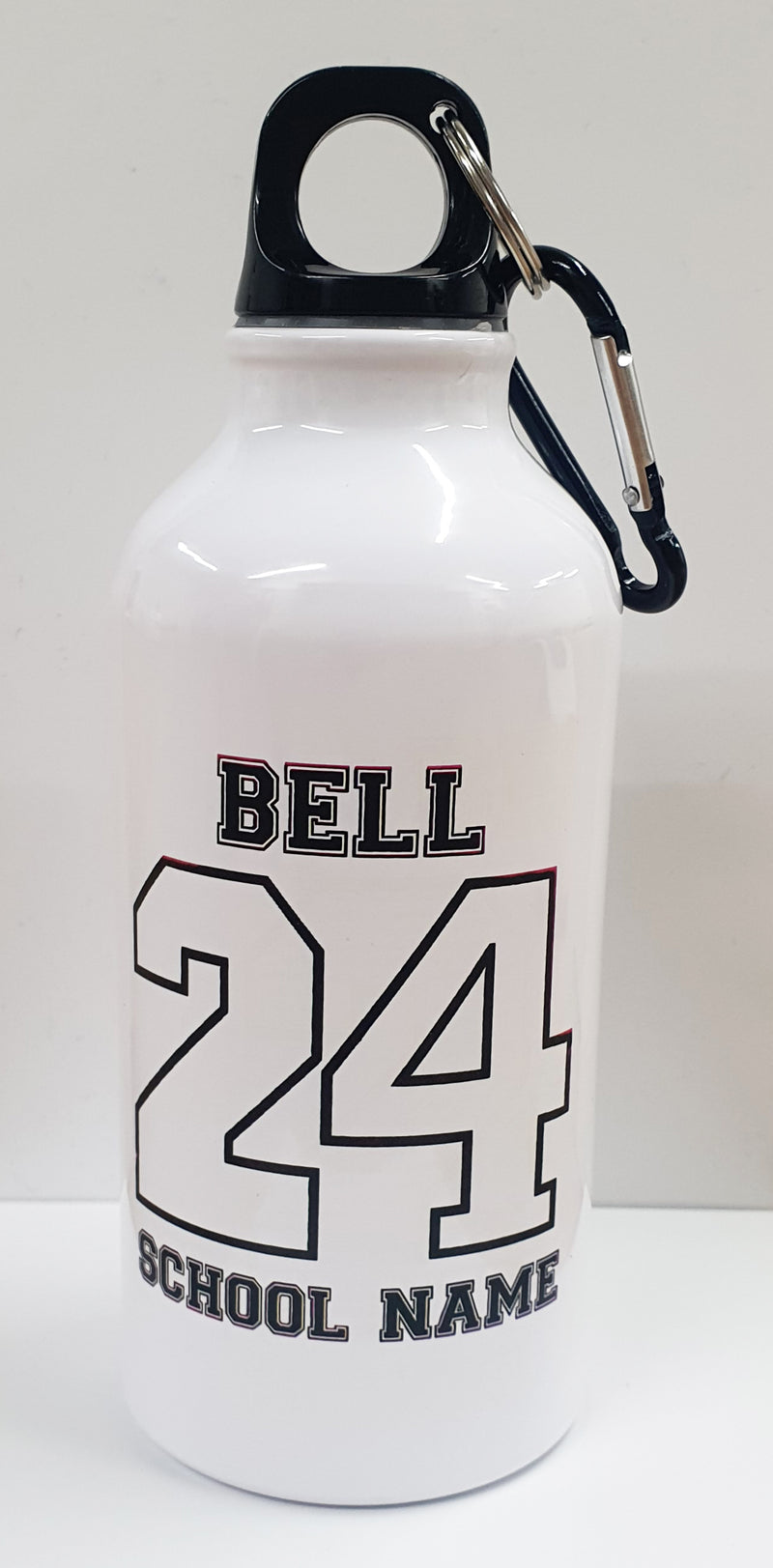 School leavers personalised metal water bottle