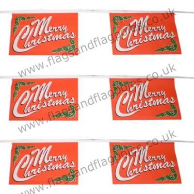 Merry Christmas Bunting - Horizontal