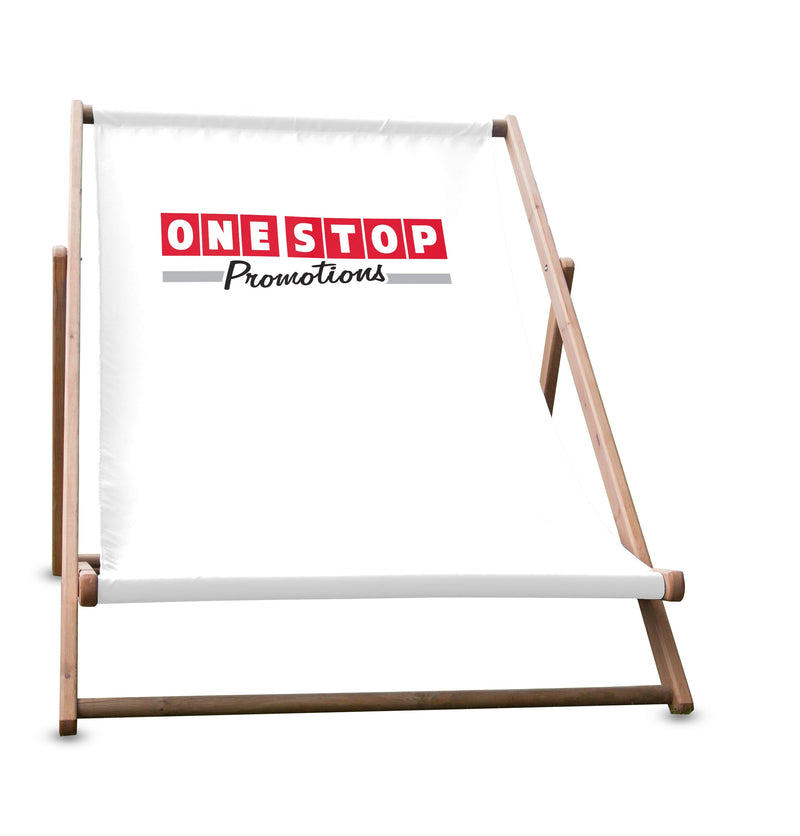 Giant Custom Printed Deckchair