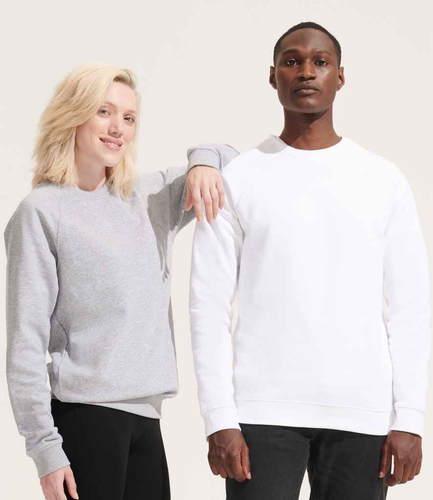 SOL'S Unisex Space Organic Raglan Sweatshirt