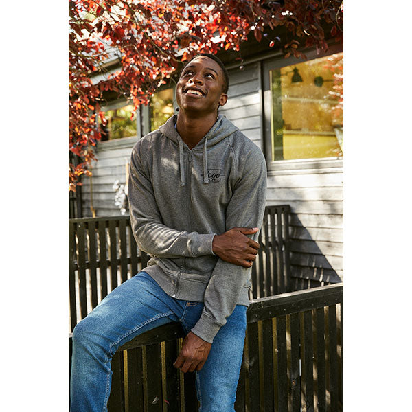 Promotional Neutral Fairtrade Organic Cotton Zipped Hoodie