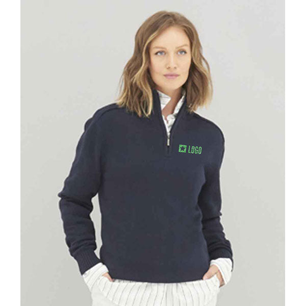 Promotional AWDis Ecologie Unisex Wakhan Zip Neck Sustainable Sweater