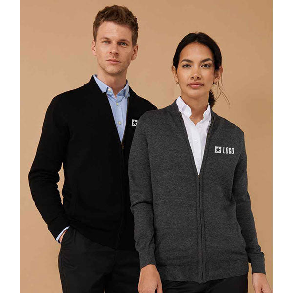 Promotional Henbury Unisex Zip Through Cardigan