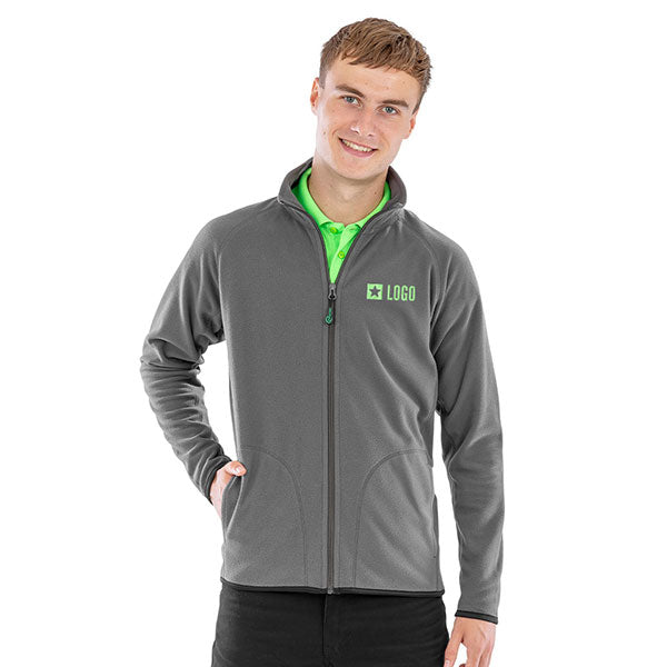 Promotional Result Genuine Recycled Micro Fleece Jacket