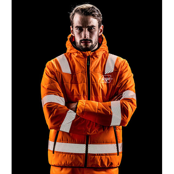 Promotional Result Genuine Recycled Ripstop Padded Safety Jacket