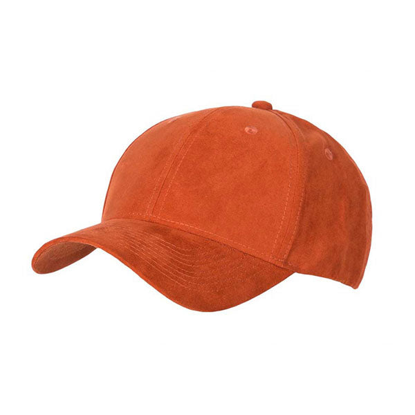 Promotional Faux Suede Baseball Cap