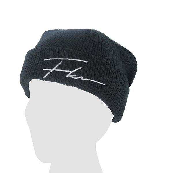 Promotional Acrylic Ribbed Beanie with Turn Up