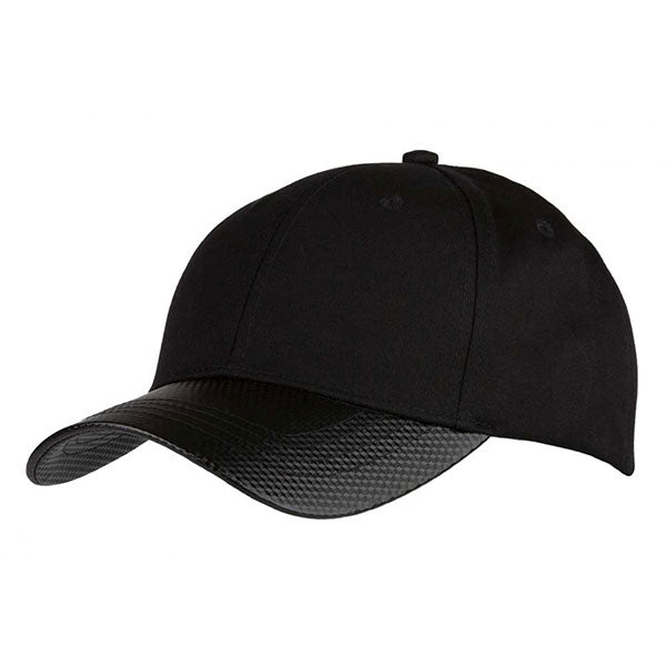 Promotional 6 Panel Carbon Fibre Effect Baseball Cap