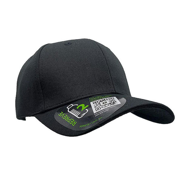 Promotional 6 Panel Recycled Repreve Baseball Cap