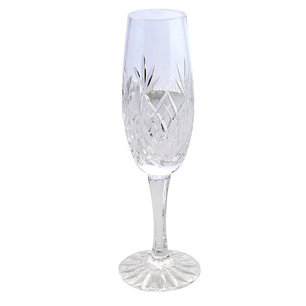 Promotional 165ml Glencoe Lead Crystal Panel Champagne Flute