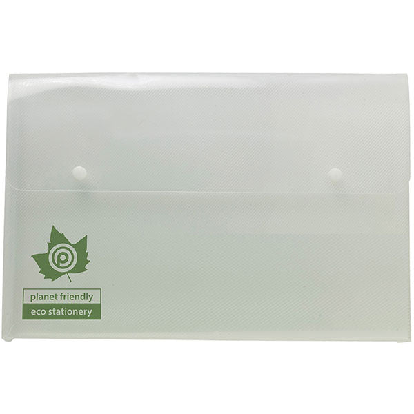 Promotional Eco-Eco Clear A4+ Expanding Wallet