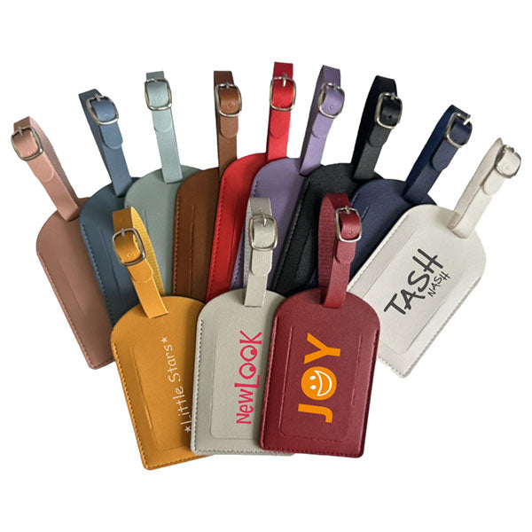 Promotional PU Luggage Tag