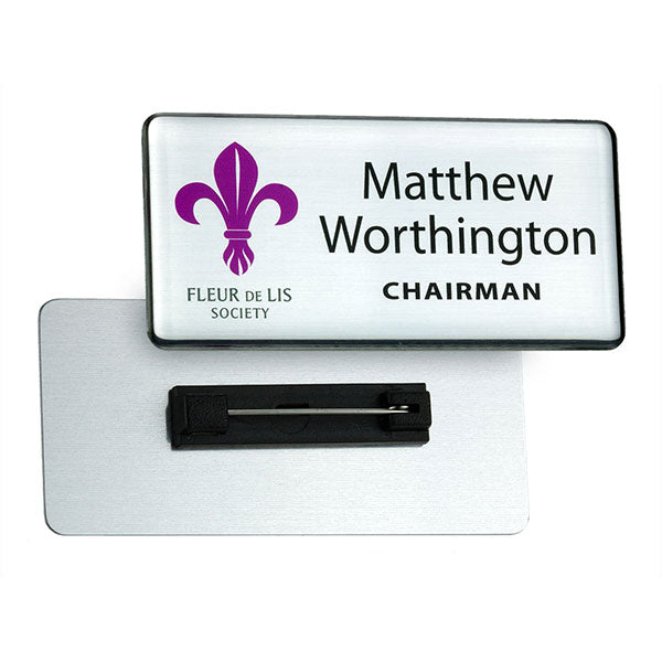 Promotional Domed Metal Name Badge