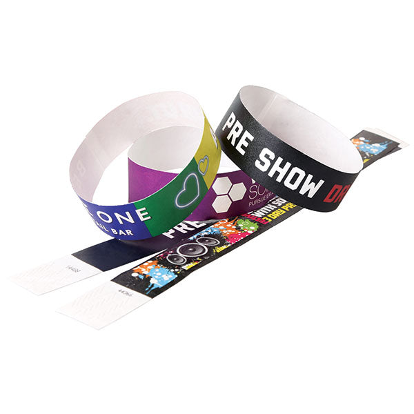 Promotional Tyvek Security Wristband