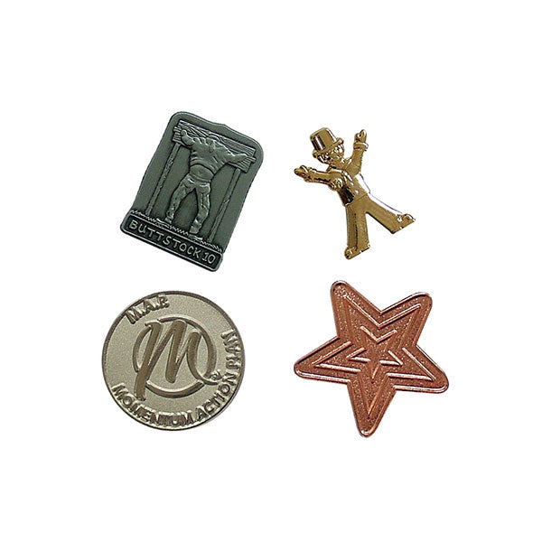 Promotional 20mm Metal Relief Badge