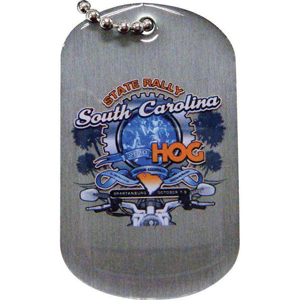 Promotional Printed Metal Dog Tag - Full Colour