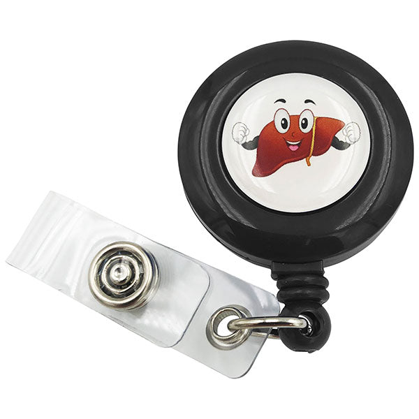 Promotional Plastic Pull Reel With Decal
