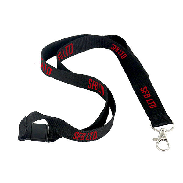 Promotional Recycled Flat Polyester Lanyard