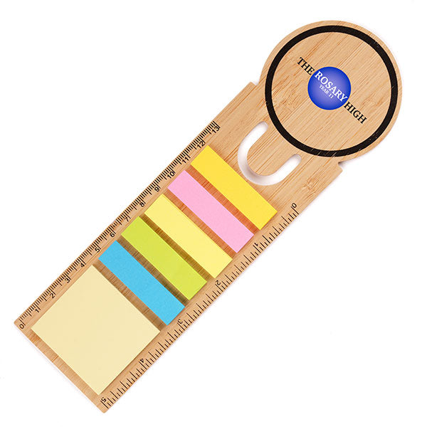 Promotional Bamboo Bookmark Ruler - Full Colour