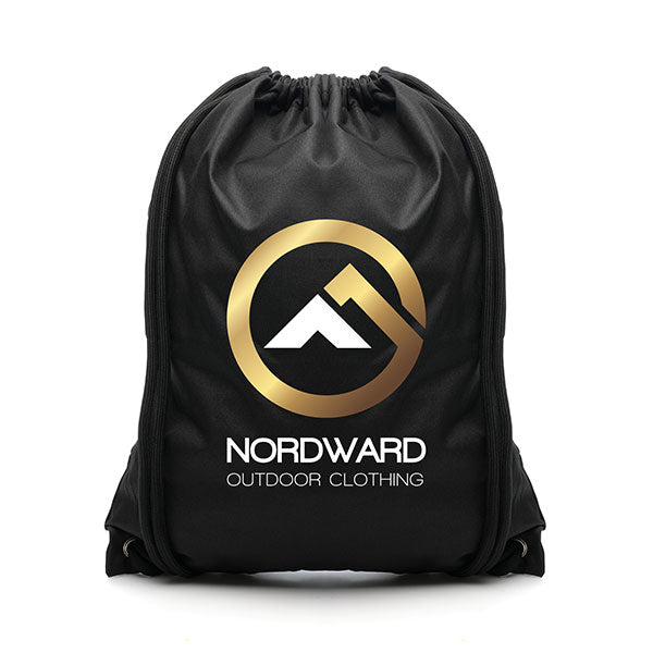 Promotional Heavyweight Polyester Drawstring Bag - Full Colour