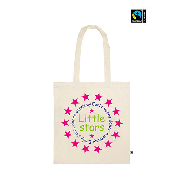 Promotional Green & Innocent 5oz Fairtrade Cotton Shopper - Full Colour