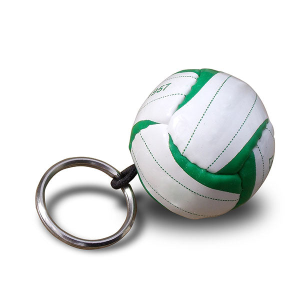 Promotional PVC Mini Football Key Ring - Spot Colour