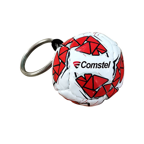 Promotional PVC Mini Football Key Ring - Full Colour