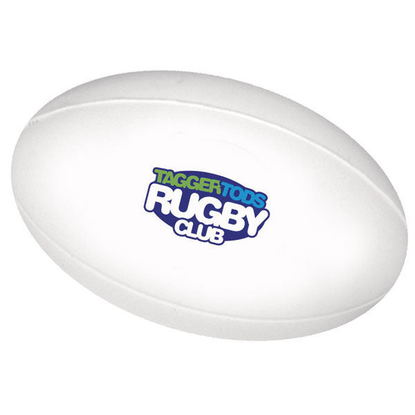 Promotional Stress Rugby Ball  - Full Colour