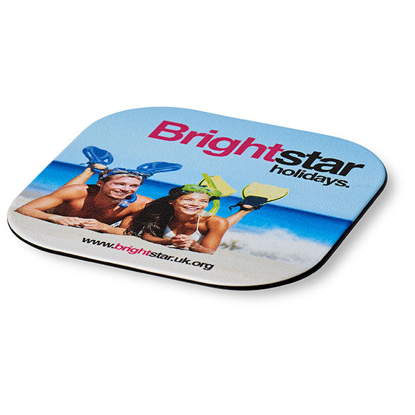 Promotional Brite-Mat Coaster - Full Colour