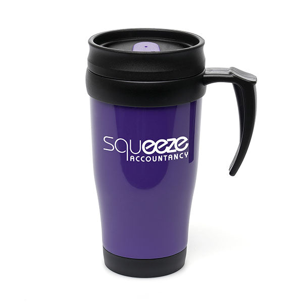 Promotional Polo Plus Coloured Travel Mug