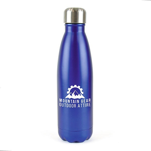 Promotional Ashford Plus Stainless Steel Drinks Bottle - Spot Colour