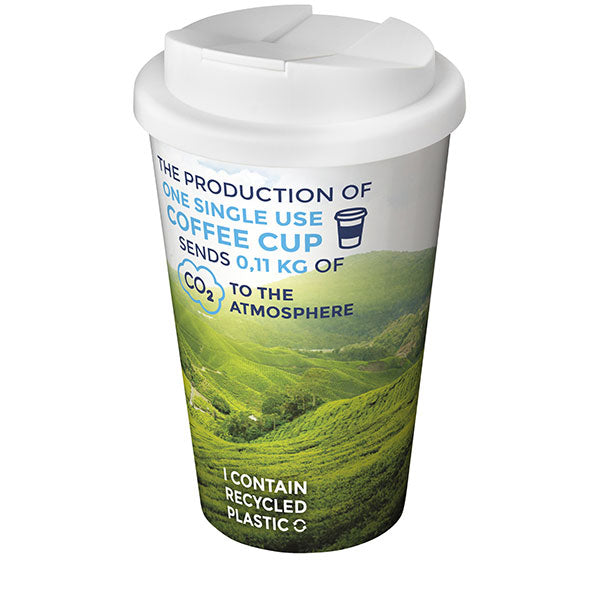 Promotional Brite Americano 350ml Spill Proof Tumbler - Full Colour