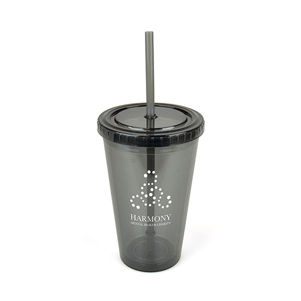 Promotional Arena 500ml Tumbler with Straw