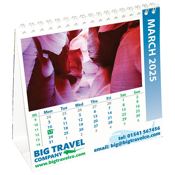 Promotional Square Easel Calendar