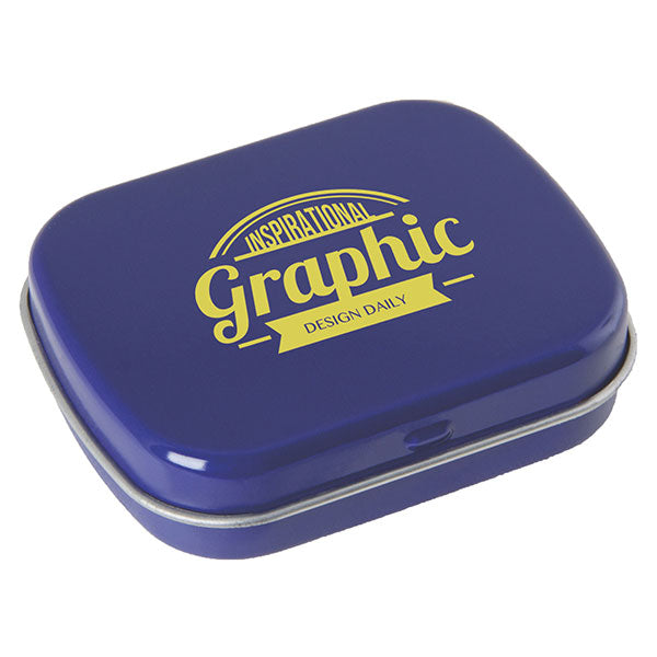 Promotional Flat Mint Tin - Spot Colour