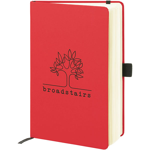 Promotional Broadstairs A5 Eco Kraft Notebook - Spot Colour