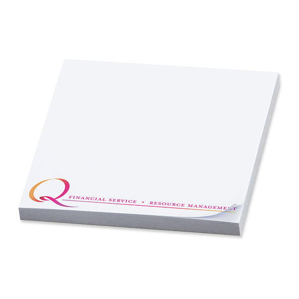 Promotional NoteStix Square Adhesive Pads 75 x 75mm - Full Colour (Sticky Notes)