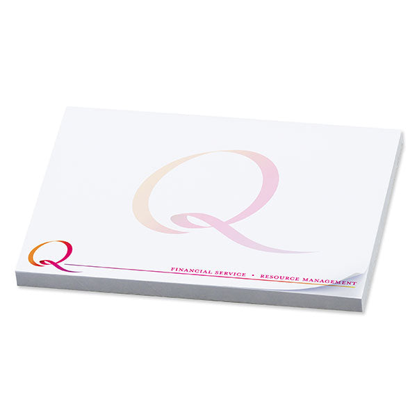 Promotional NoteStix Standard Adhesive Pads 105 x 75mm - Full Colour (Sticky Notes)