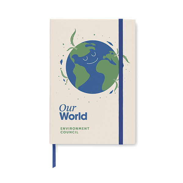 Promotional Recycled Milk Carton A5 Casebound Notebook