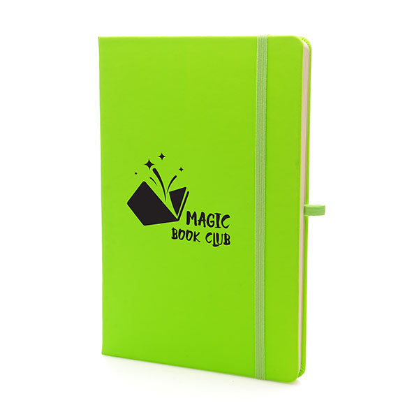 Promotional A5 Neon Mole Notebook - Spot Colour