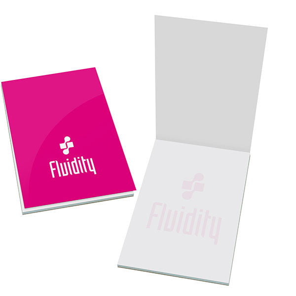 Promotional A6 Laminated Smart Pad Cover - Spot Colour