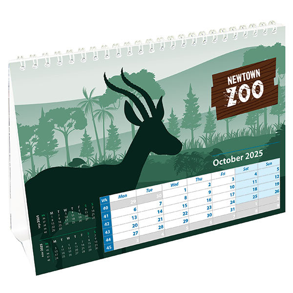 Promotional A5 Easel Calendar