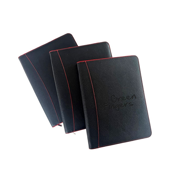 Promotional Tailored Leather Zipped A4  Folder