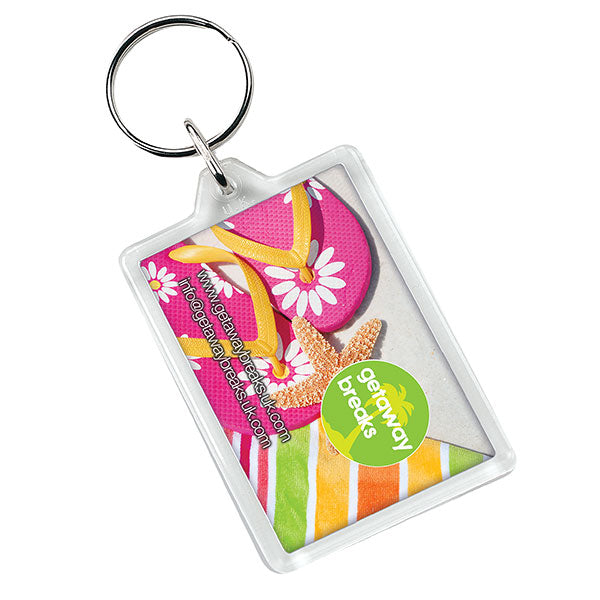 Promotional Rectangular Key Ring