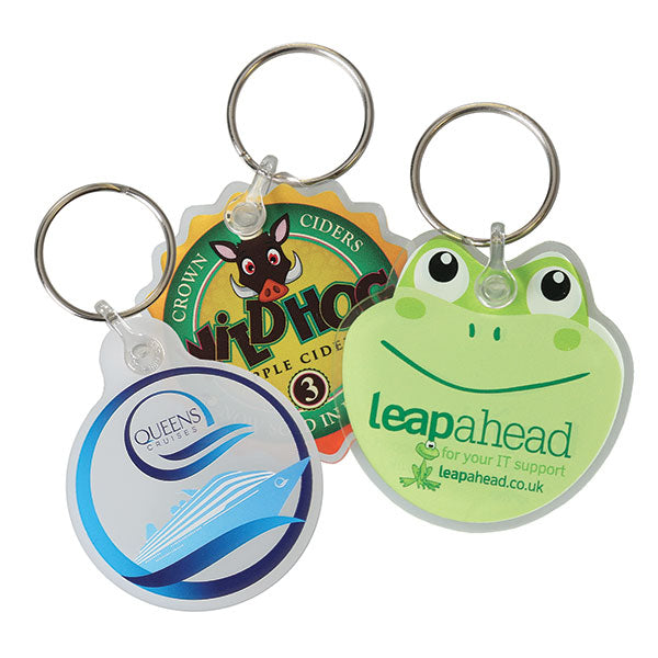 Promotional 3mm Acrylic Key Ring