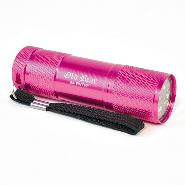 Promotional Sycamore Solo Aluminium 9 LED Torch