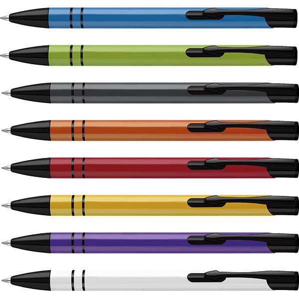 Promotional Electra Noir Ballpen - Spot Colour