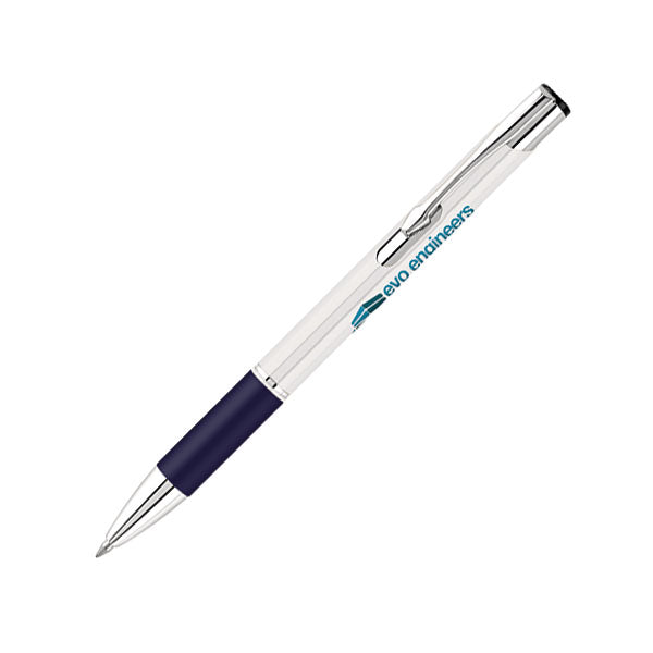 Promotional Electra Grip Ballpen - Spot Colour