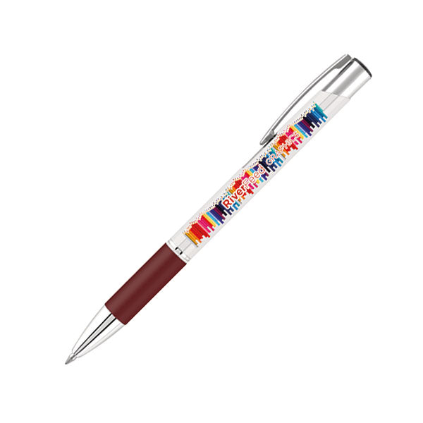 Promotional Electra Grip Ballpen - Full Colour